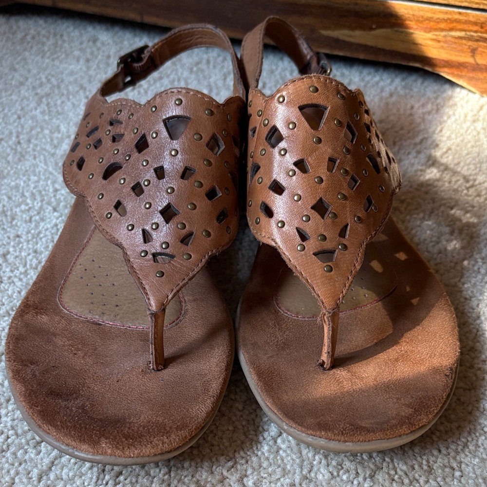 Cobb Hill by New Balance Brown Sandals